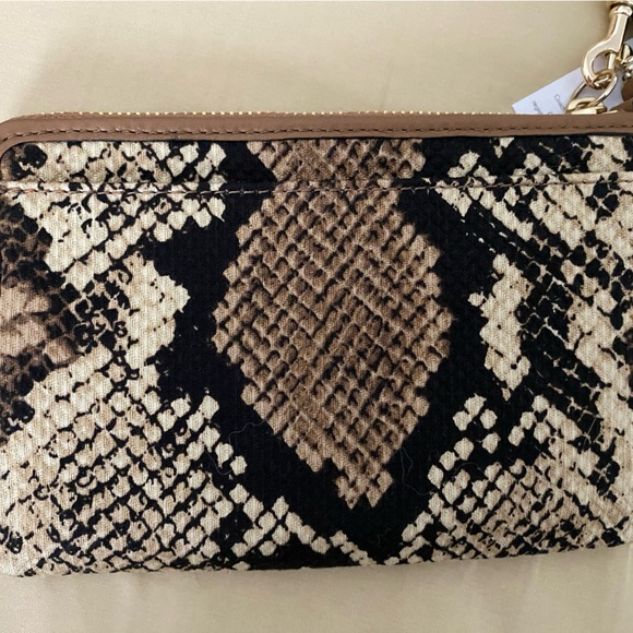 Snake Print Coach Wristlet - Picture 2 of 2